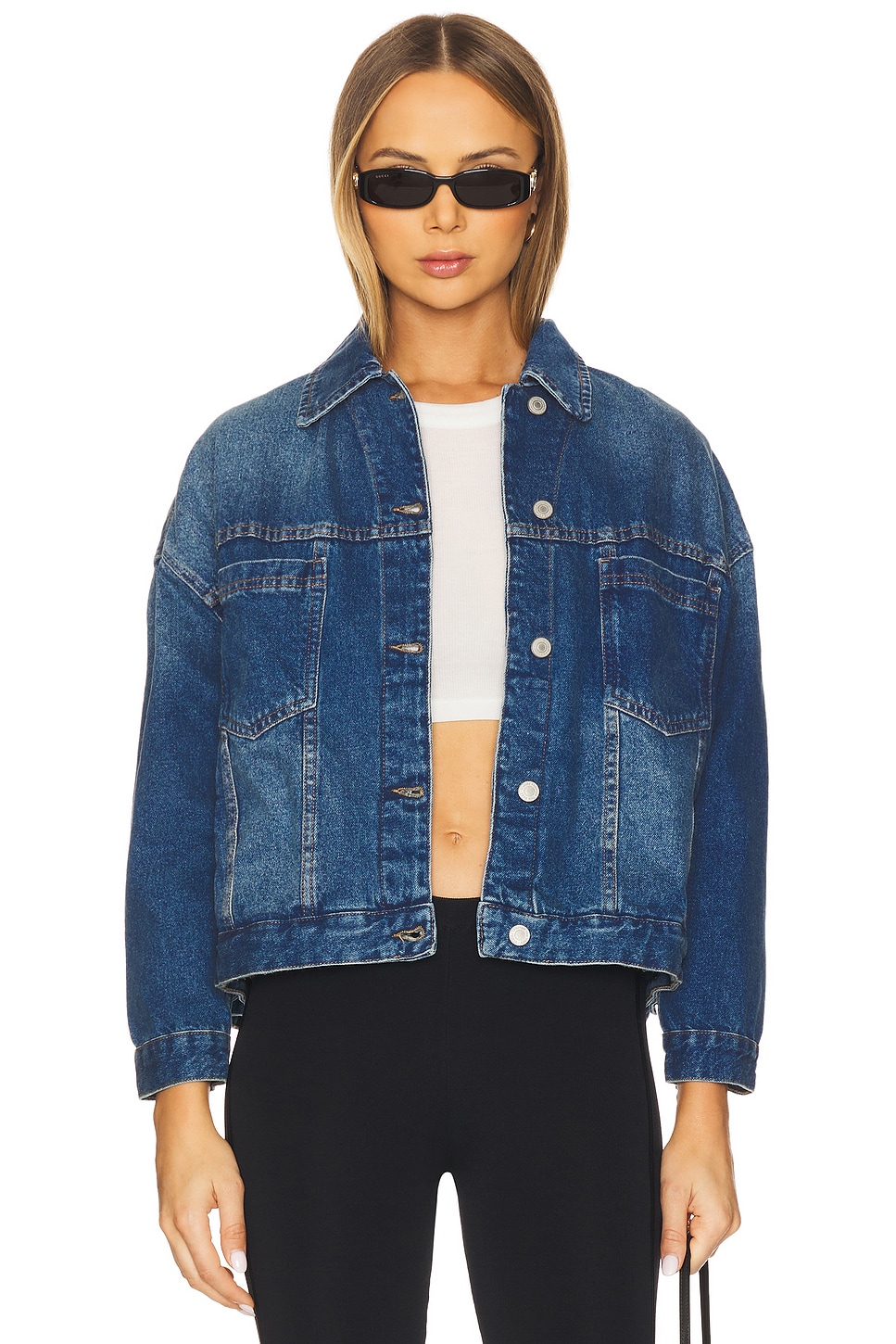 Free People x We The Free Opal Swing Denim Jacket