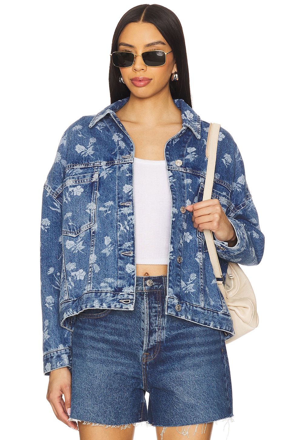 Free People x We The Free Opal Swing Denim Jacket