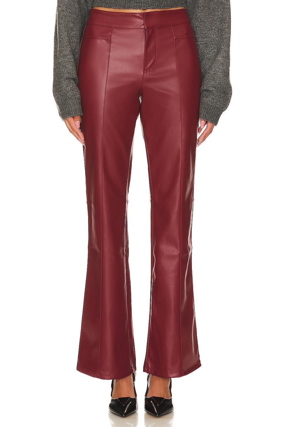 Free People x We The Free Uptown High Rise Faux Leather Pant