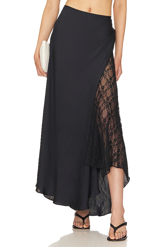 Free People x REVOLVE x Intimately FP Make You Mine 1/2 Slip Skirt