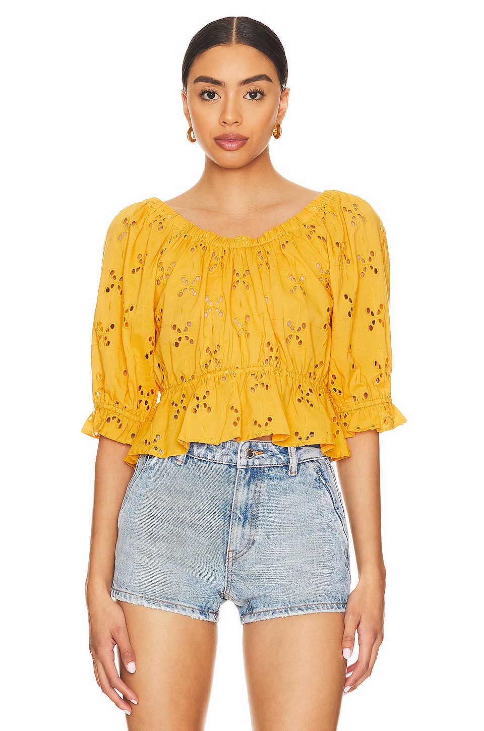 Free People Gardenia Top