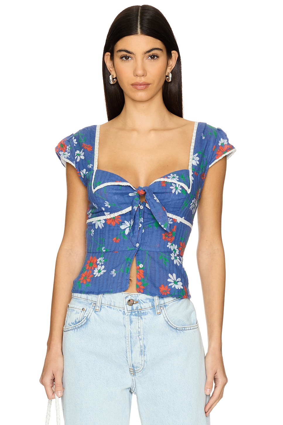 Free People Call Me Baby Blouse