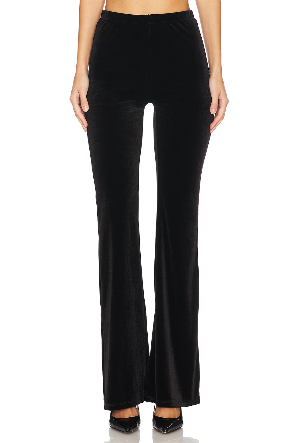 Good American Velvet Flare Pant