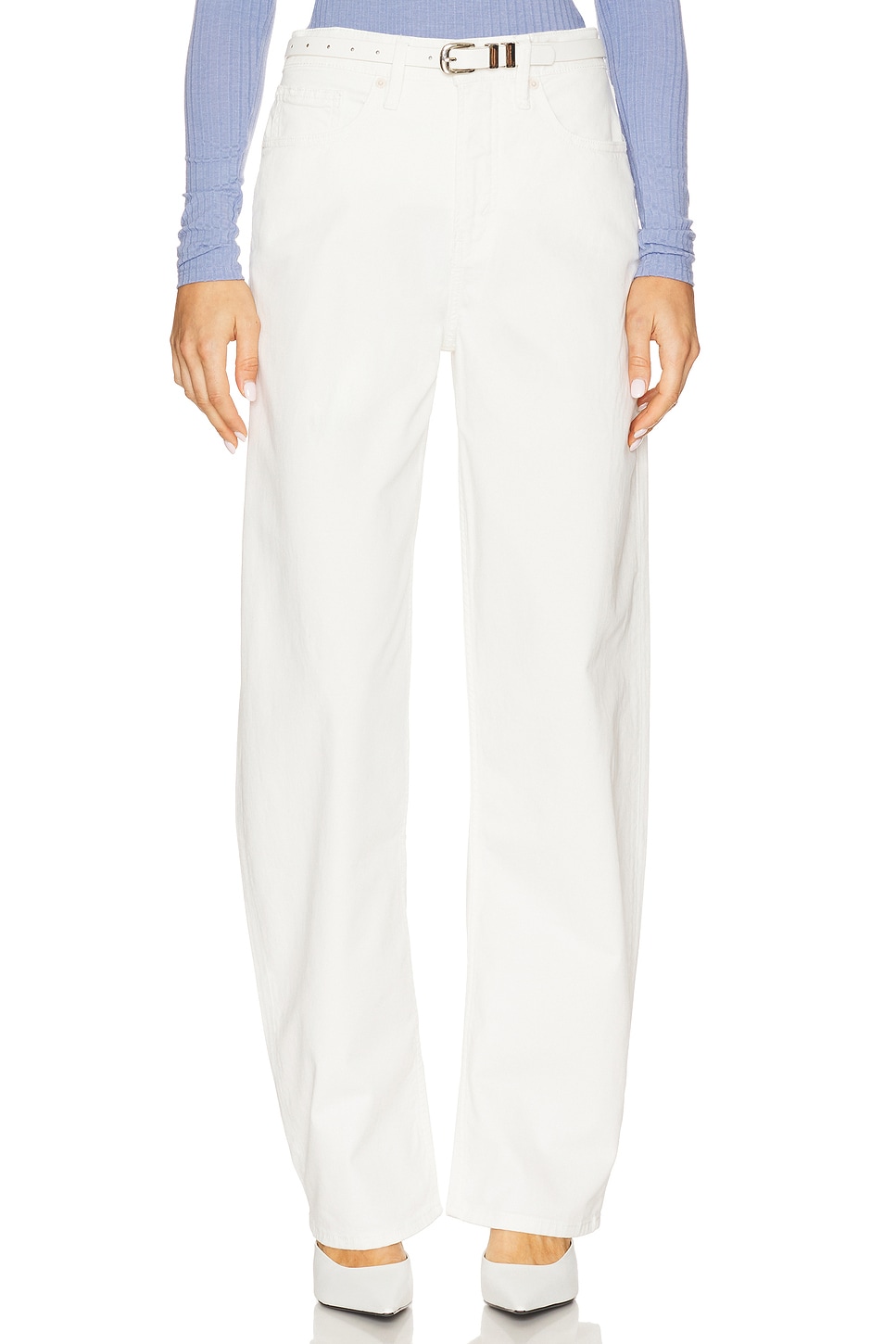 Good American Twill Good Barrel Pant