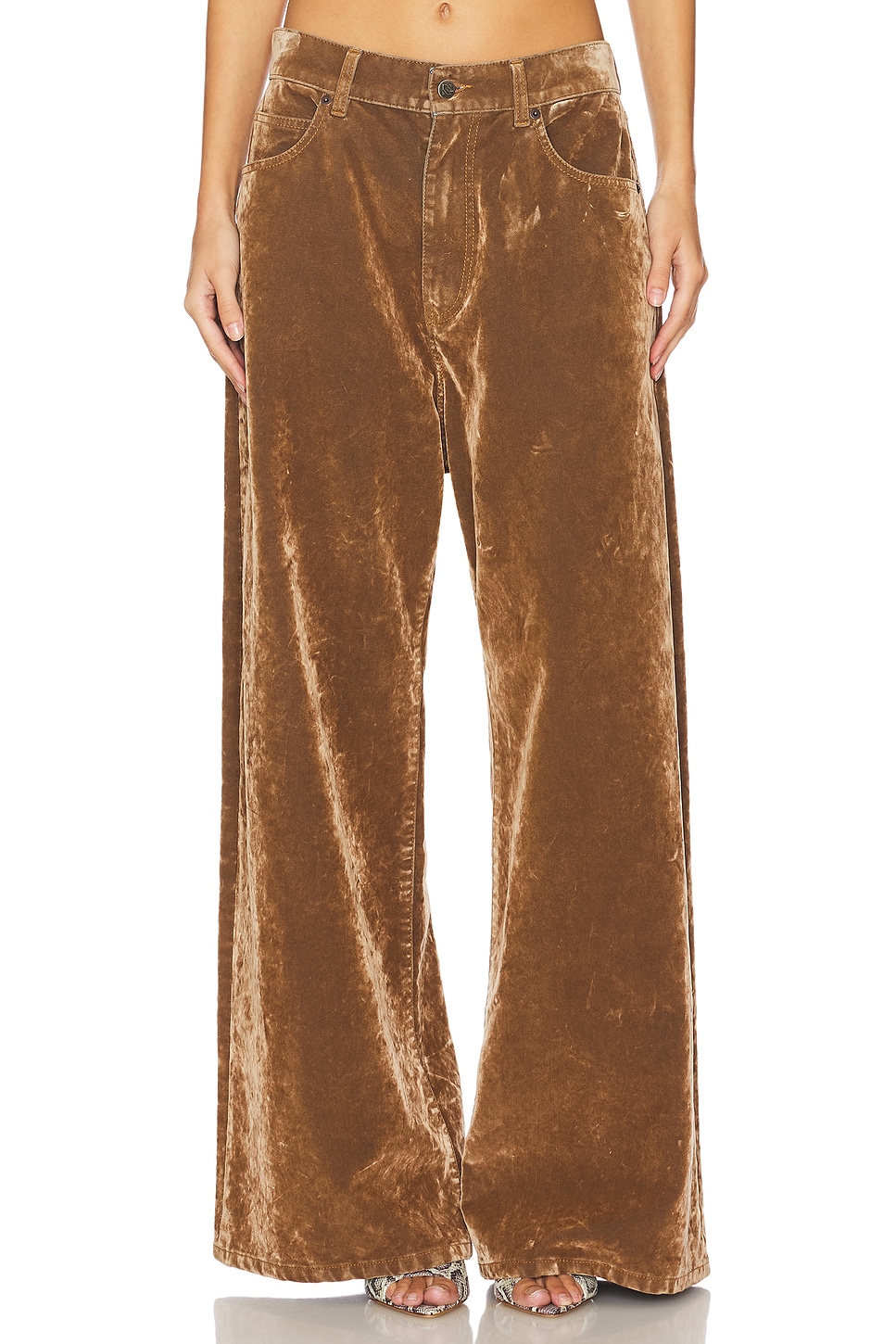 GIUSEPPE DI MORABITO Velvet Trousers