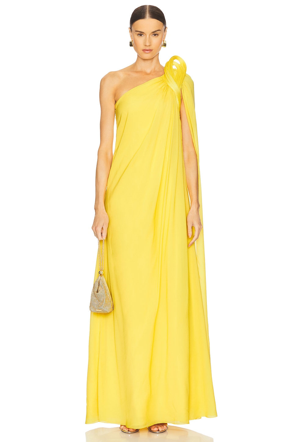 Gaurav Gupta Solaris One-Shoulder Gown