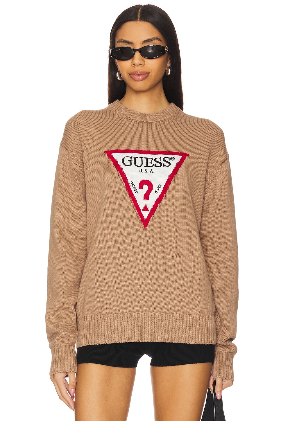 Guess Jeans Big Triangle Sweater