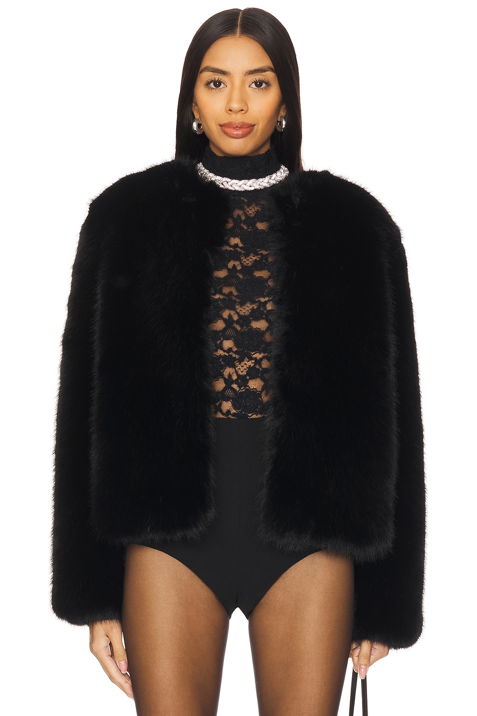 Generation Love Lucas Faux Fur Jacket