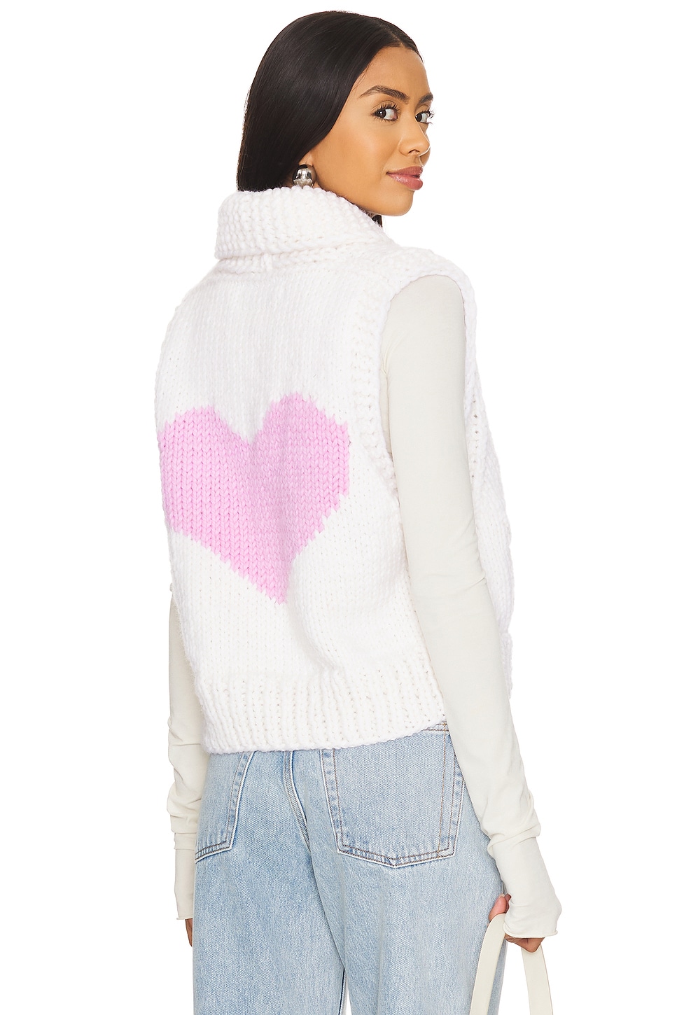 GOGO Sweaters Heart Vest