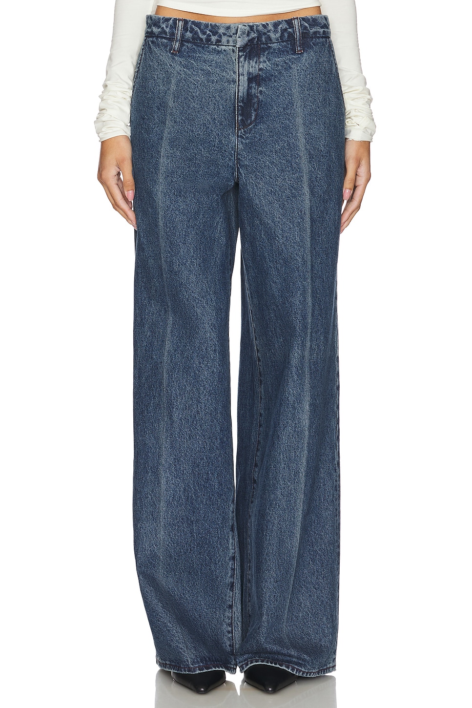 GRLFRND Sutton Wide Leg Trouser Jean