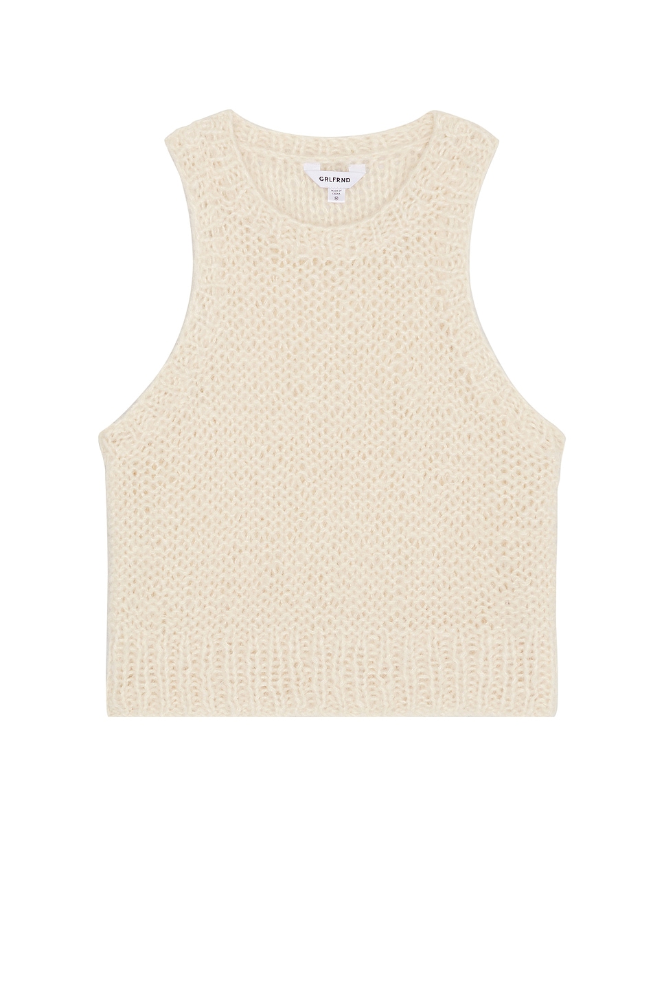 GRLFRND Open Stitch Knit Tank