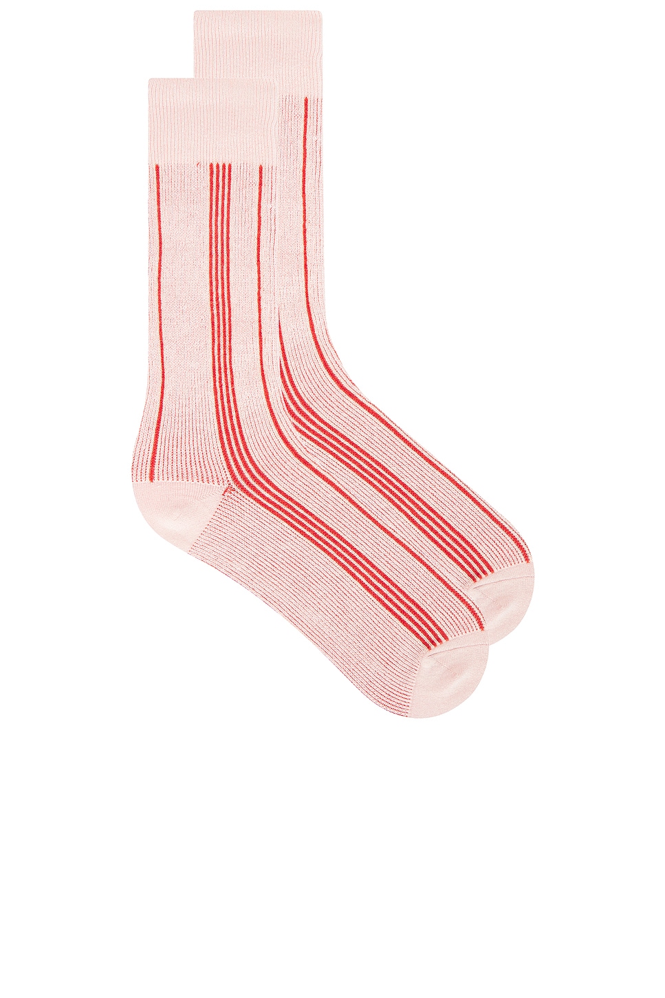 Guest In Residence Vertical Stripe Socks