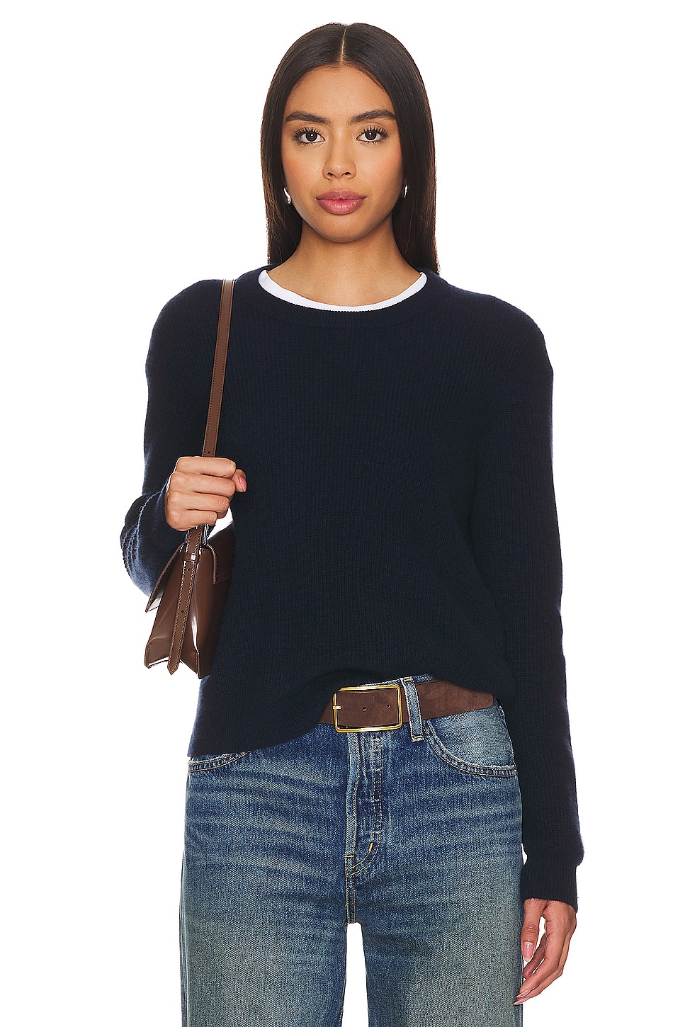 Guest In Residence Light Rib Crew Sweater