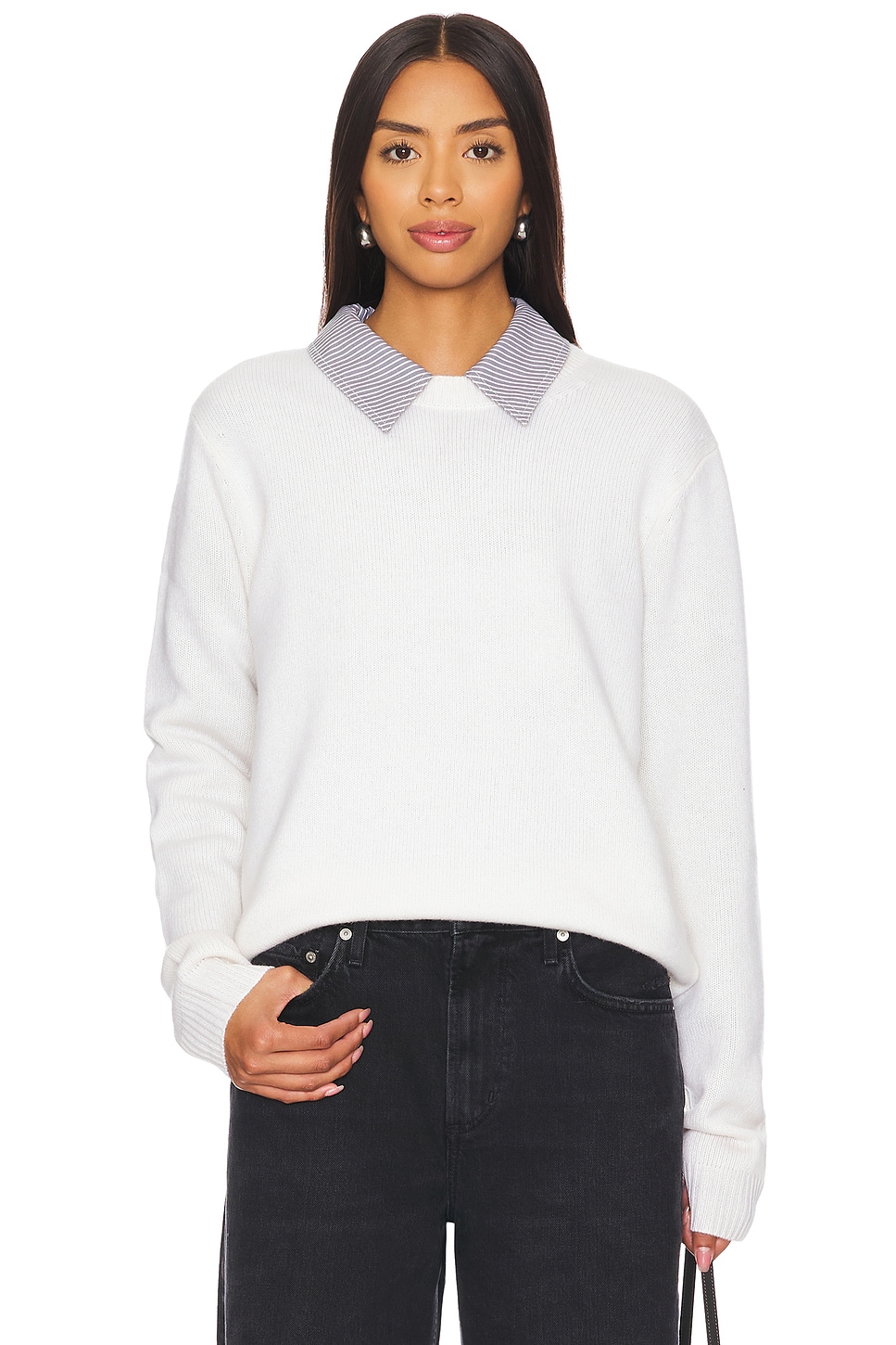 Guest In Residence Allday Crew Cashmere Sweater