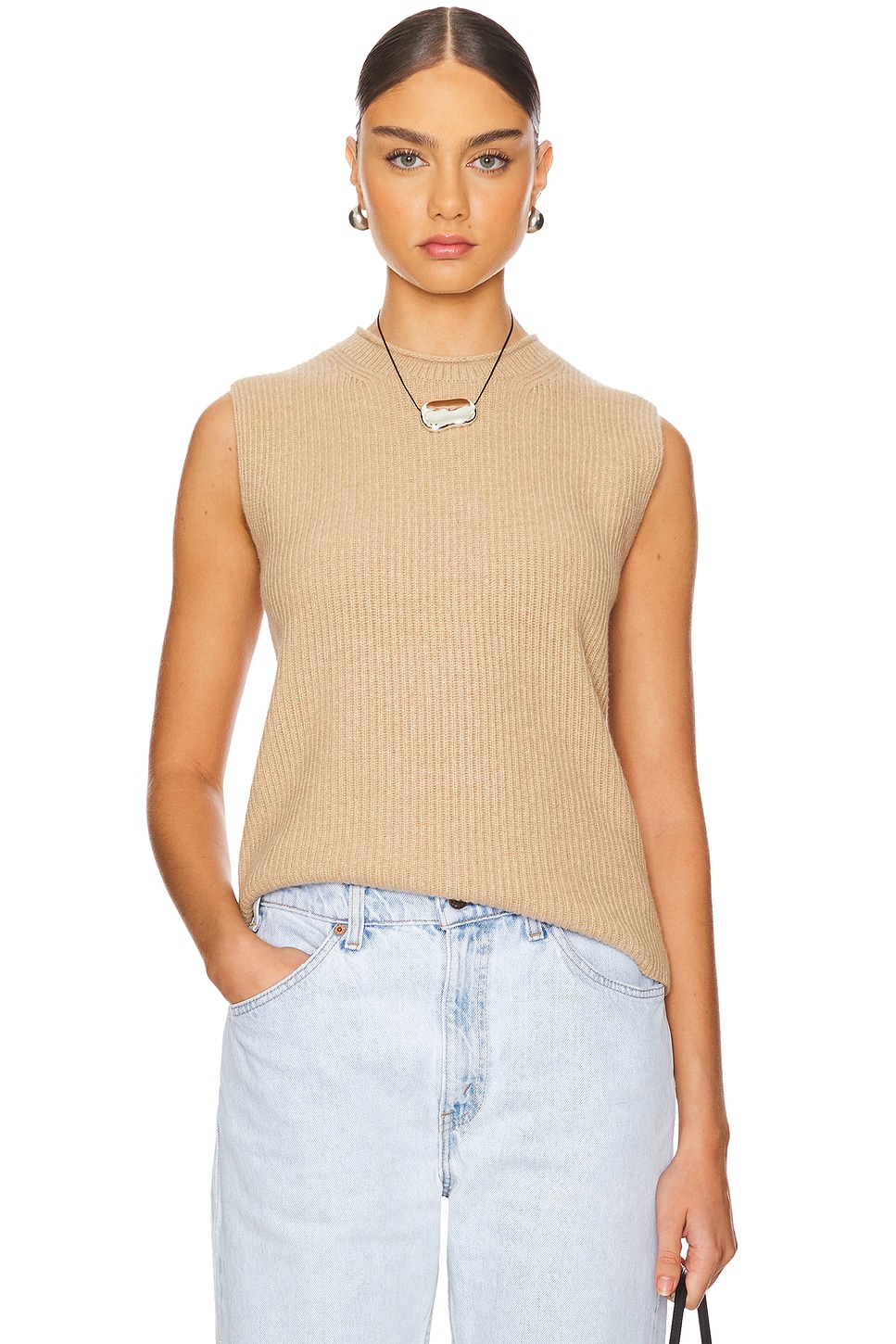 Guest In Residence Layer Up! Cashmere Vest