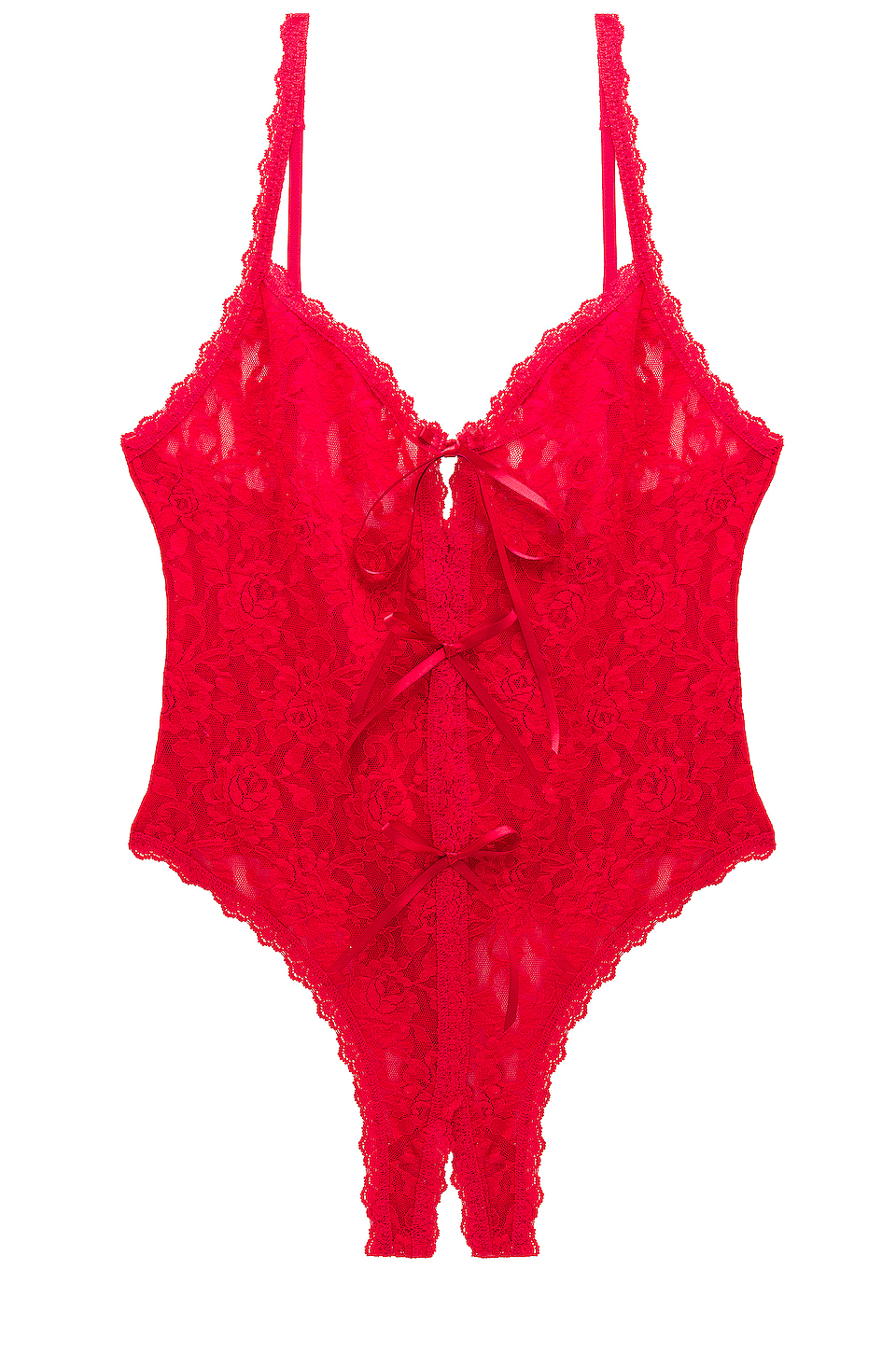 Hanky Panky Racy Signature Lace Open Teddy