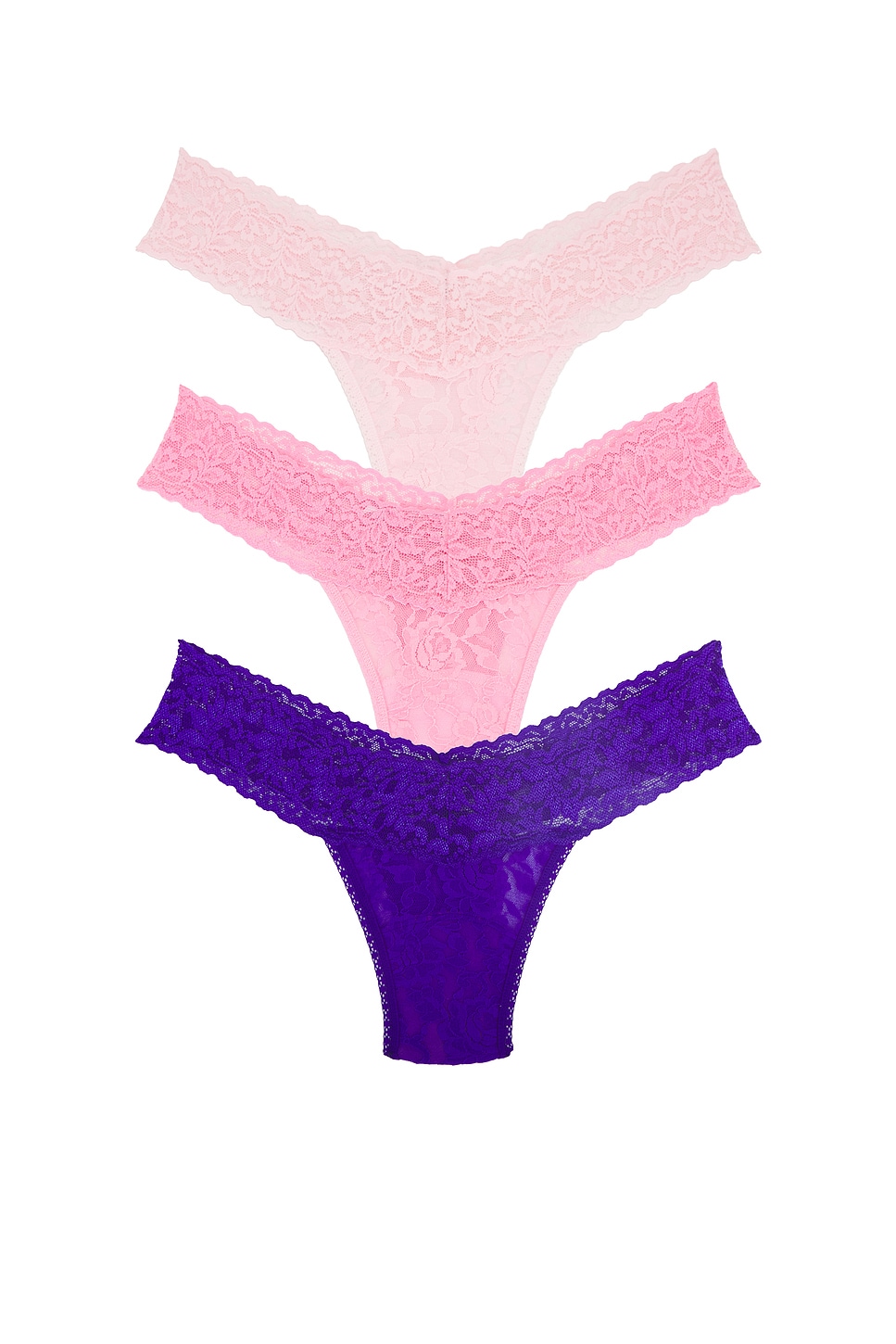 Hanky Panky 3 Low Rise Thongs