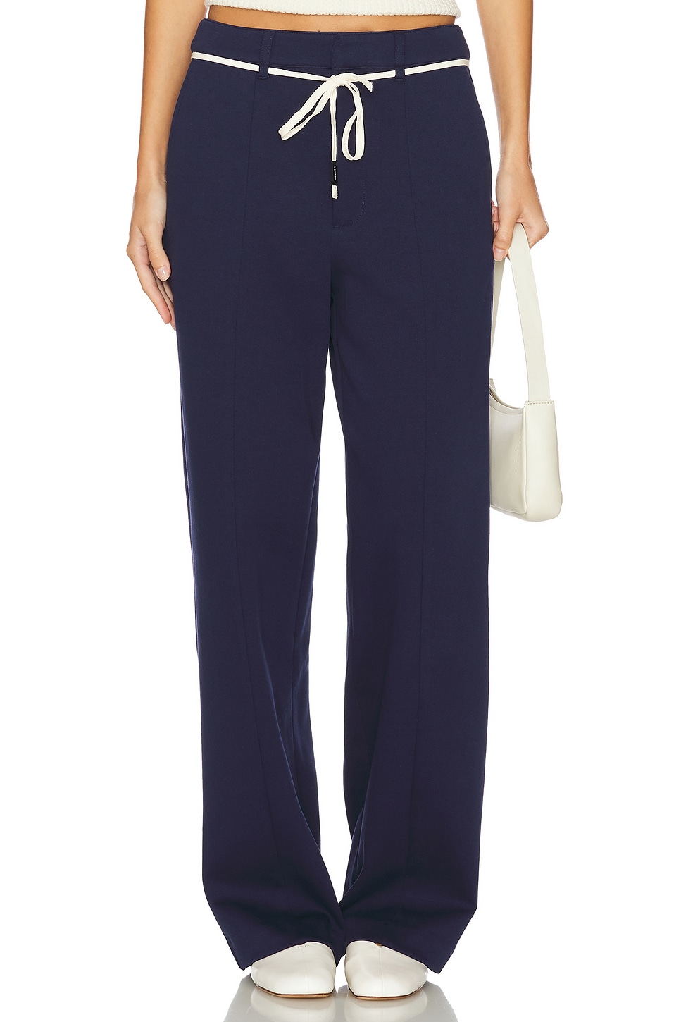 MONROW Cotton Knit Trousers