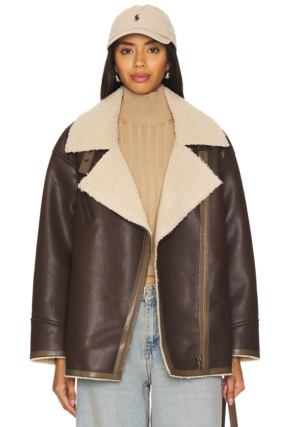 HEARTLOOM Leith Faux Fur Coat