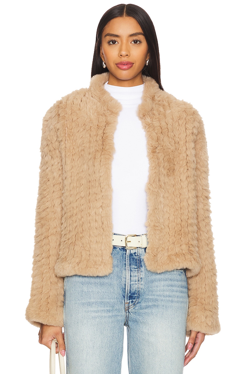 HEARTLOOM Keris Faux Fur Jacket