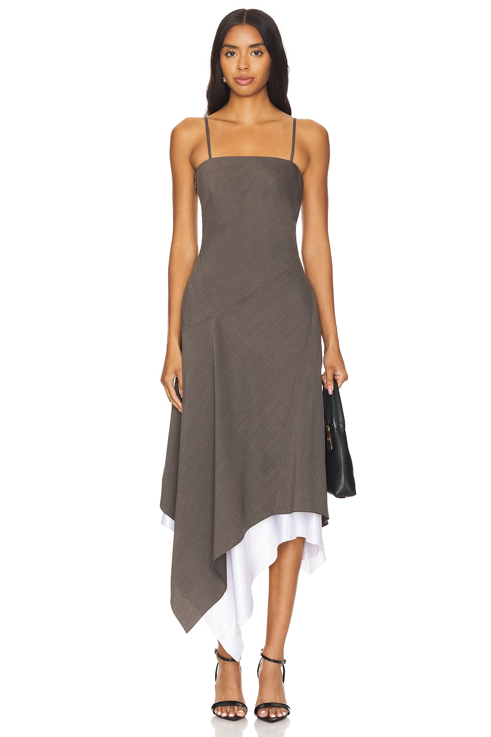 Helmut Lang Scarf Hem Dress