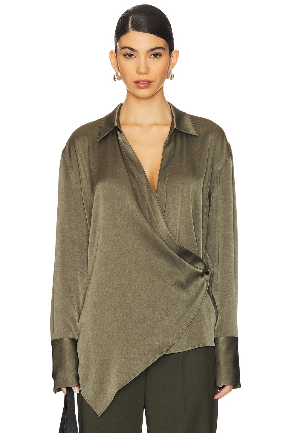 Helmut Lang Relax Wrap Top