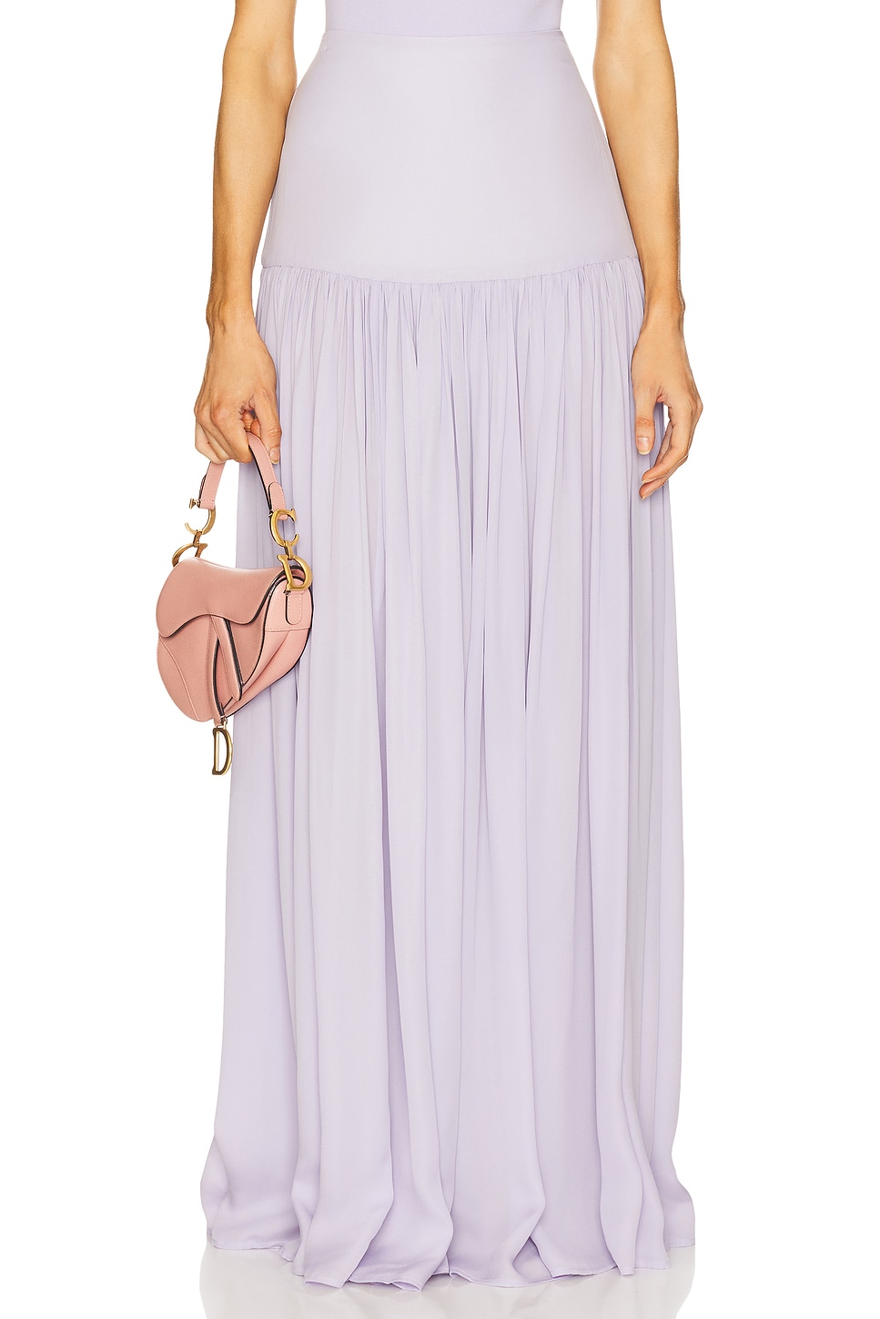 Helsa Diaphanous Maxi Skirt