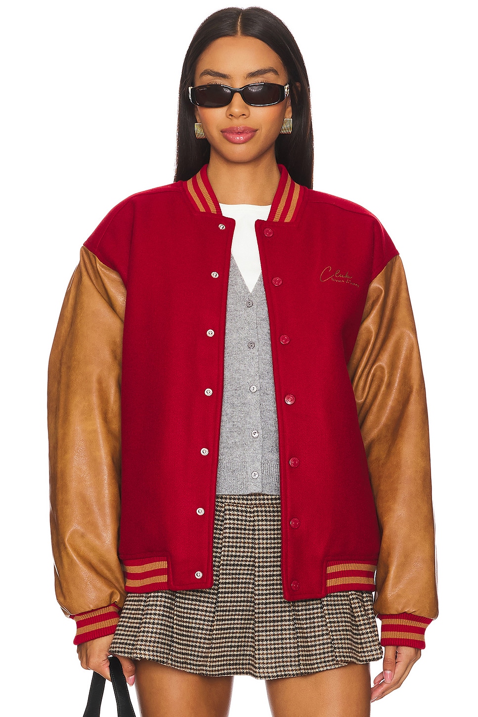 House of Sunny The Club Varsity Bomber