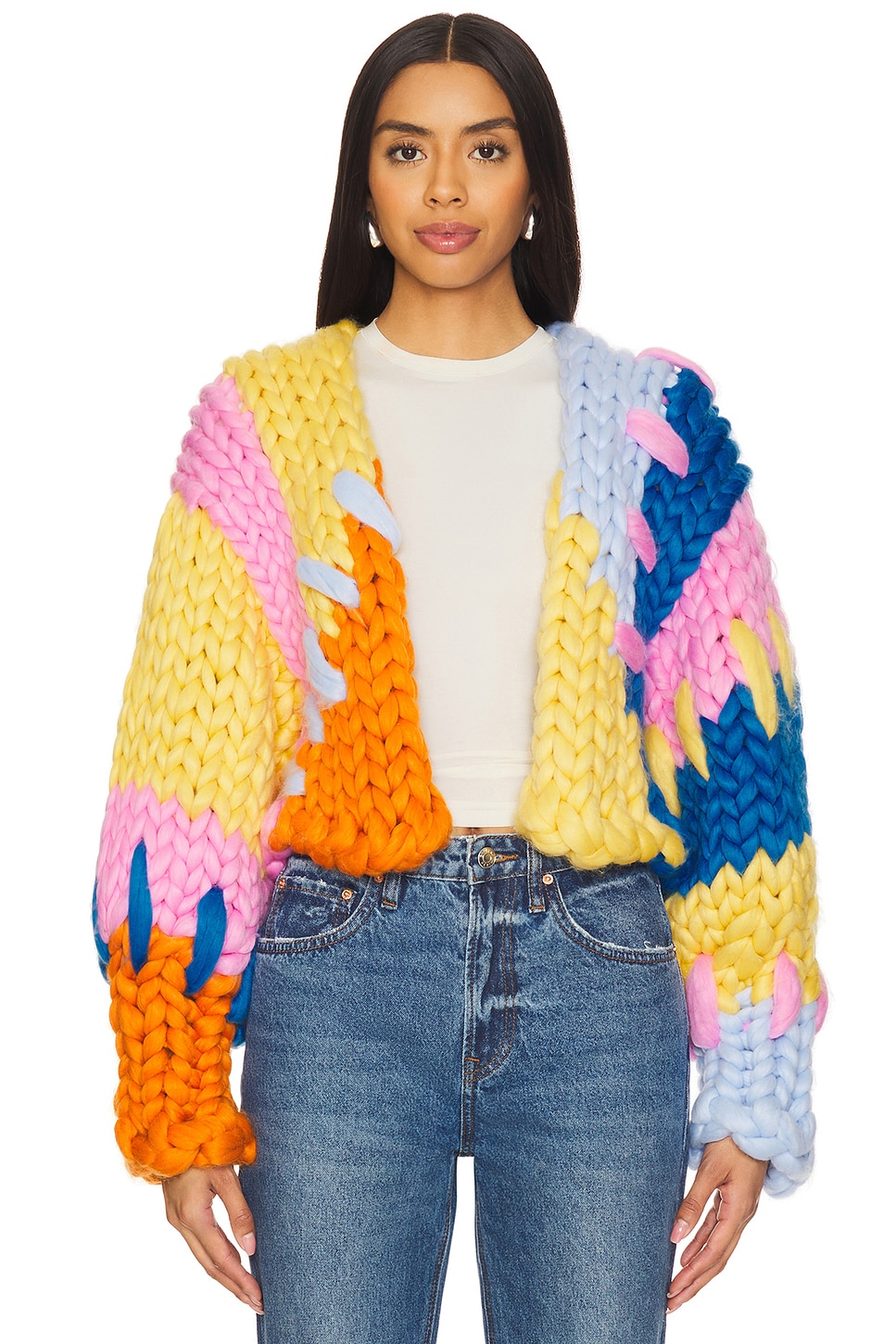 Hope Macaulay The Colorful Colossal Knit Jacket