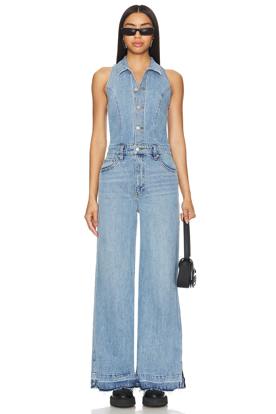 Hudson Jeans Halter Jumpsuit