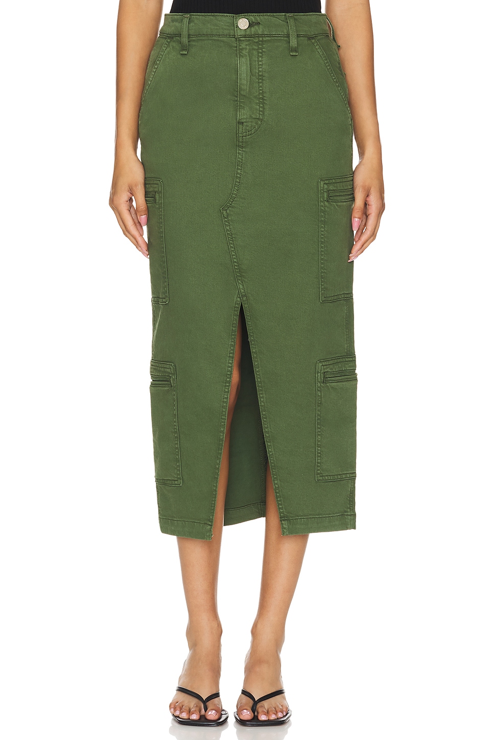 Hudson Jeans Reconstructed Cargo Skirt