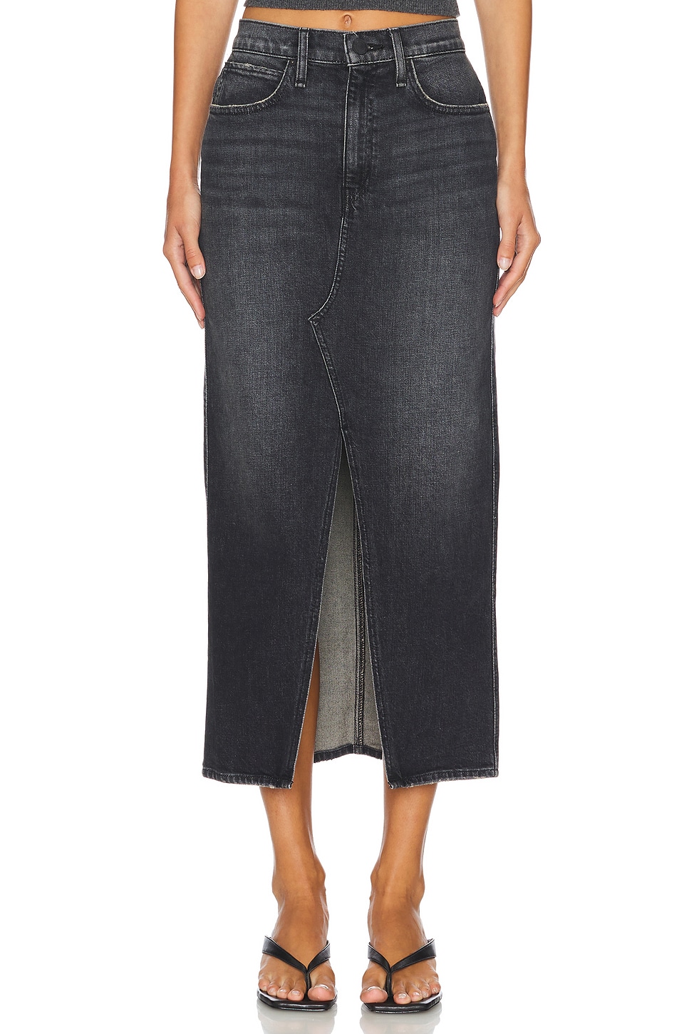 Hudson Jeans Reconstructed Skirt