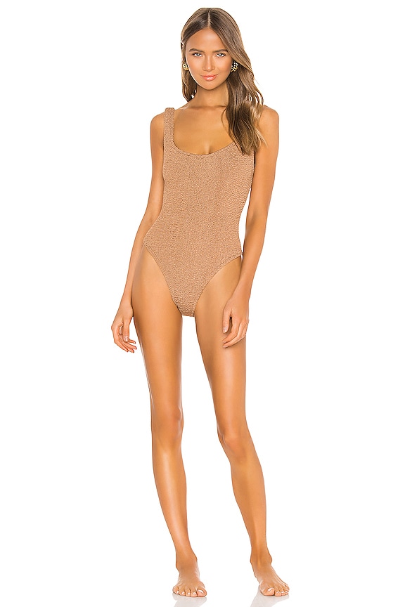 Hunza G Classic Square Neck One Piece