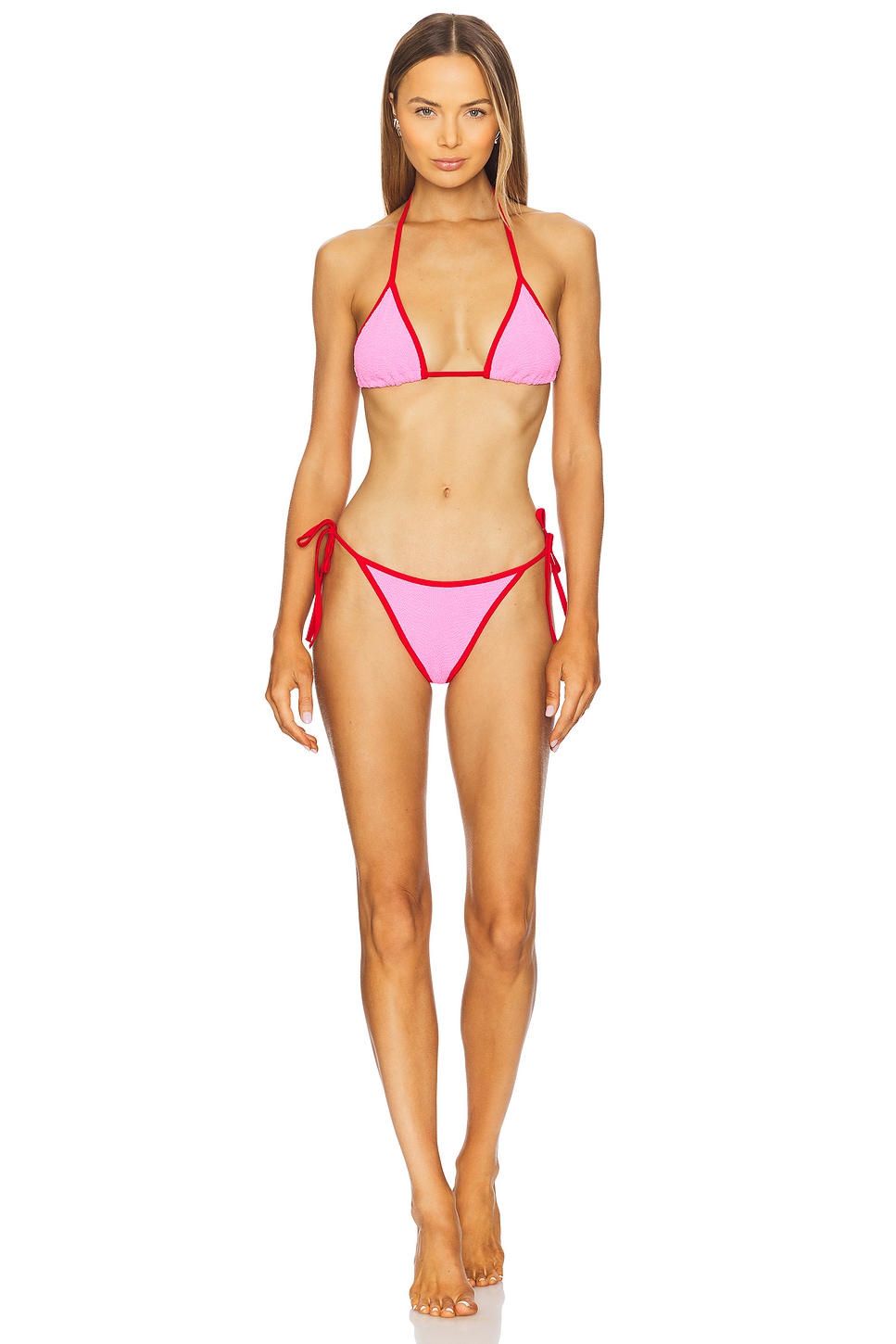 Hunza G Gina Contrast Bikini Set