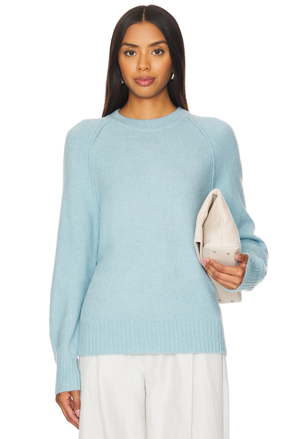 James Perse Cashmere Mock Neck Pullover