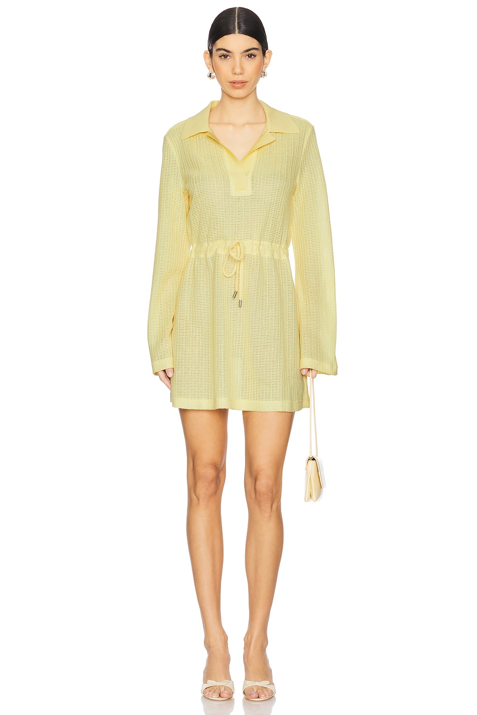 SIMKHAI Tammie Long Sleeve Mini Dress