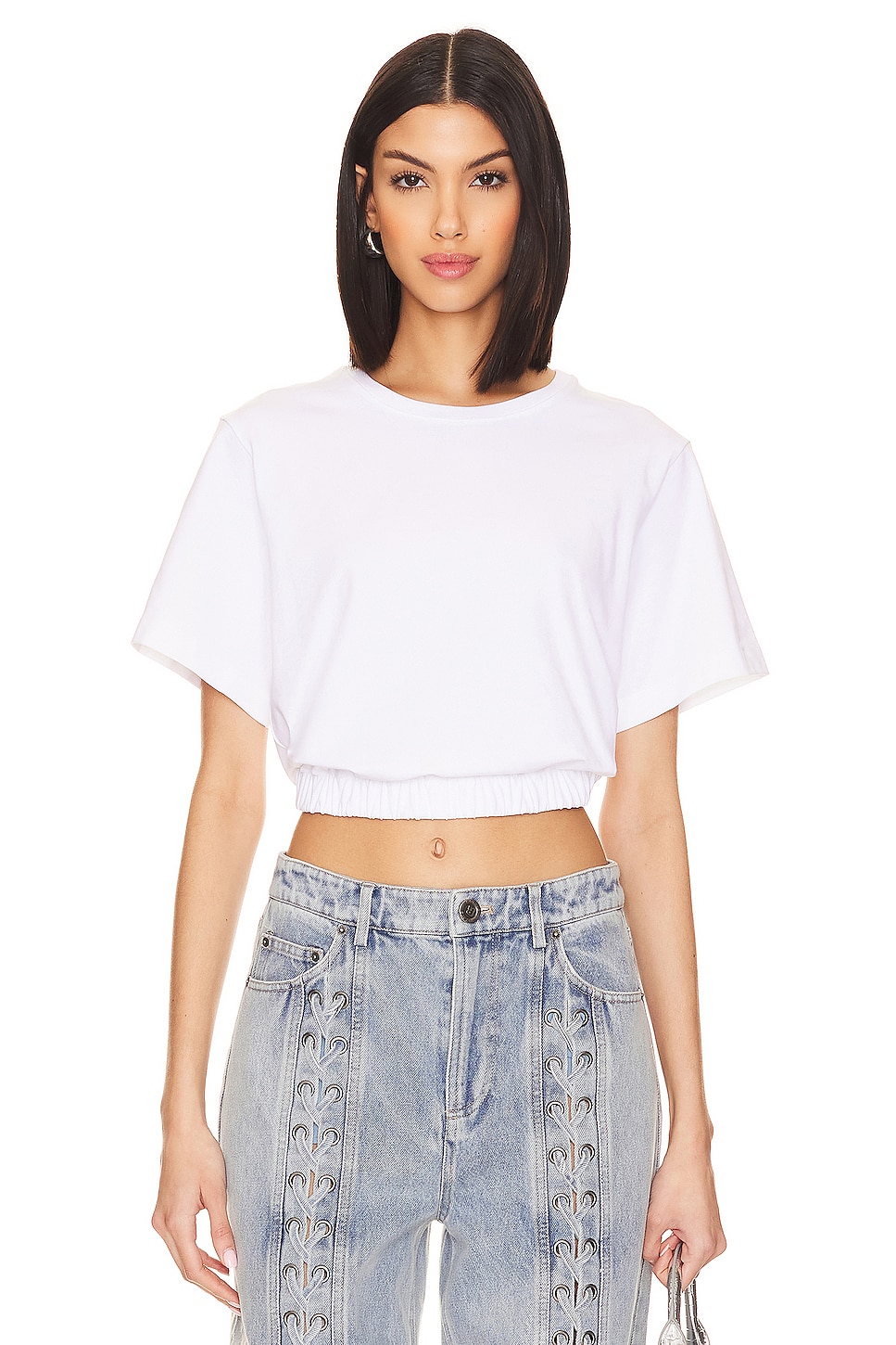 SIMKHAI Jojo Cropped Tee