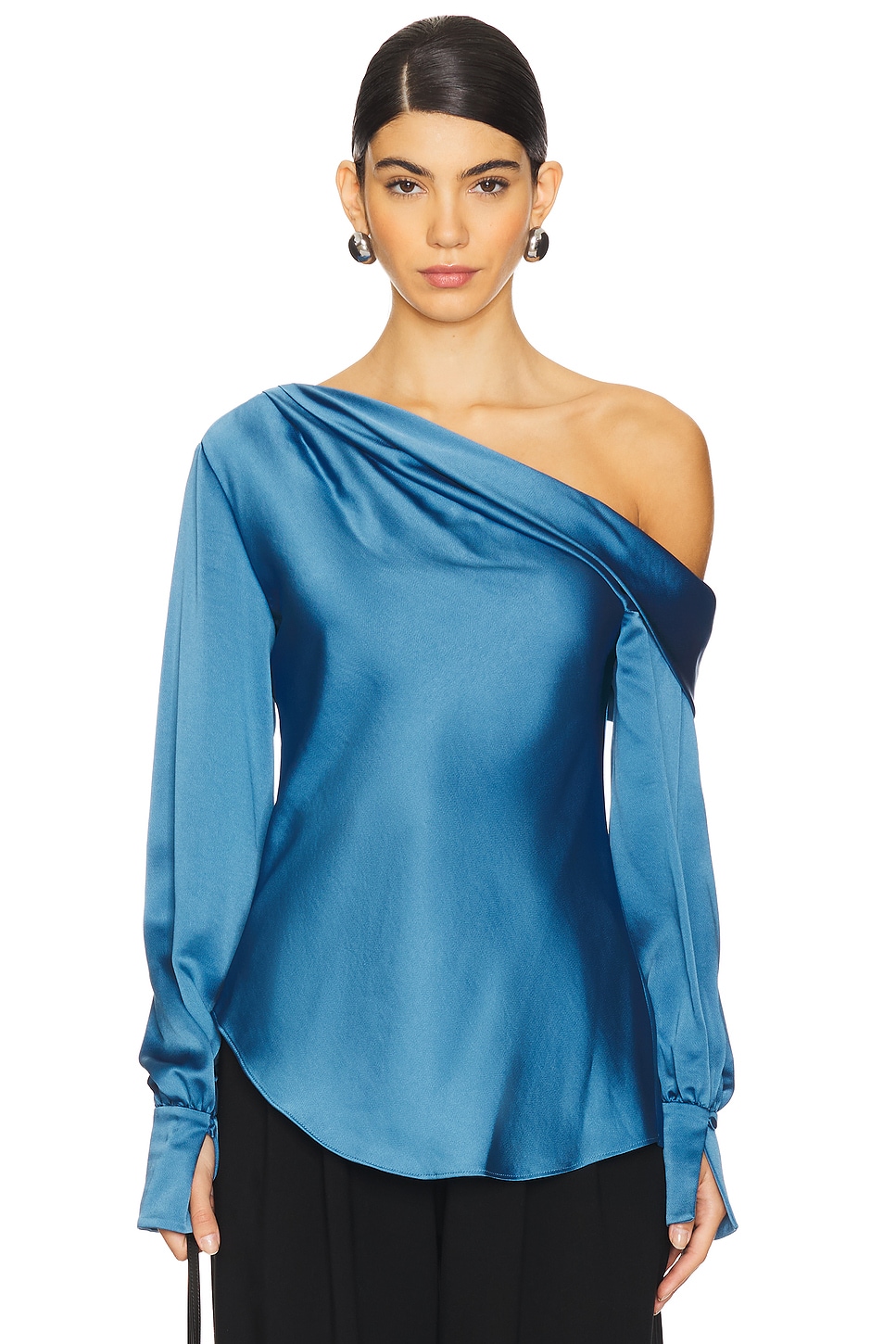 SIMKHAI Alice One Shoulder Top