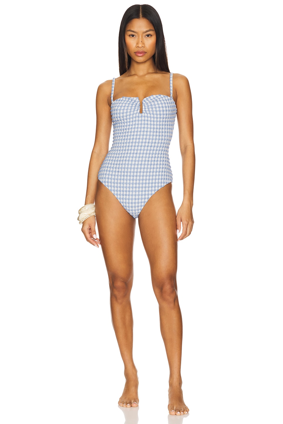 SIMKHAI Strapless One Piece