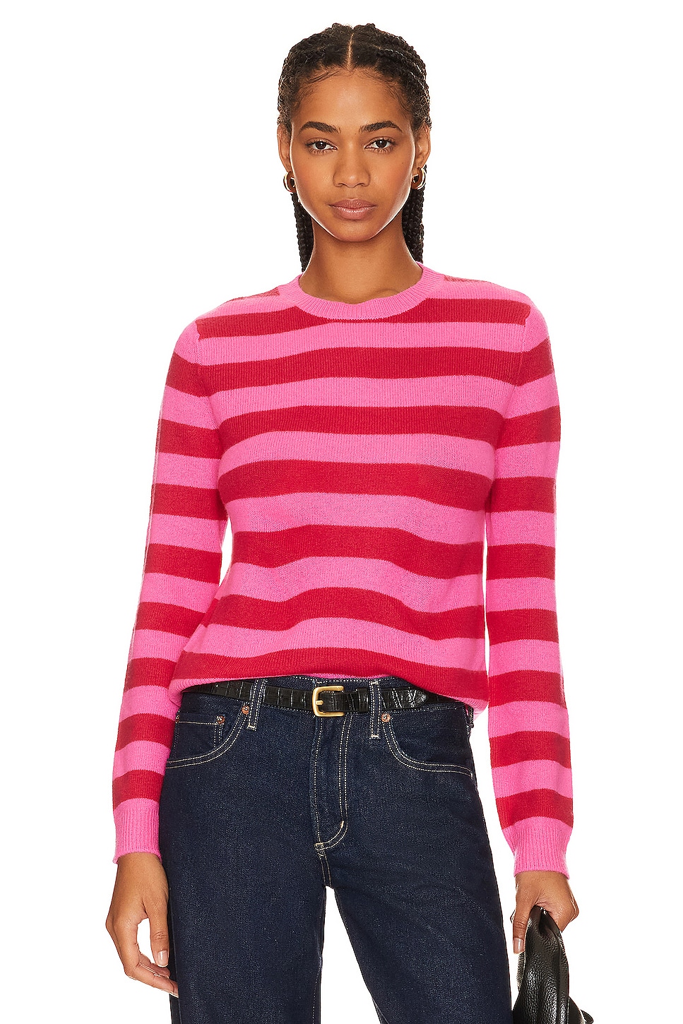 JUMPER 1234 Stripe Crew Sweater