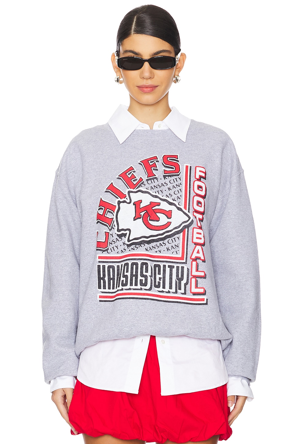 Junk Food Chiefs Backfield Crewneck