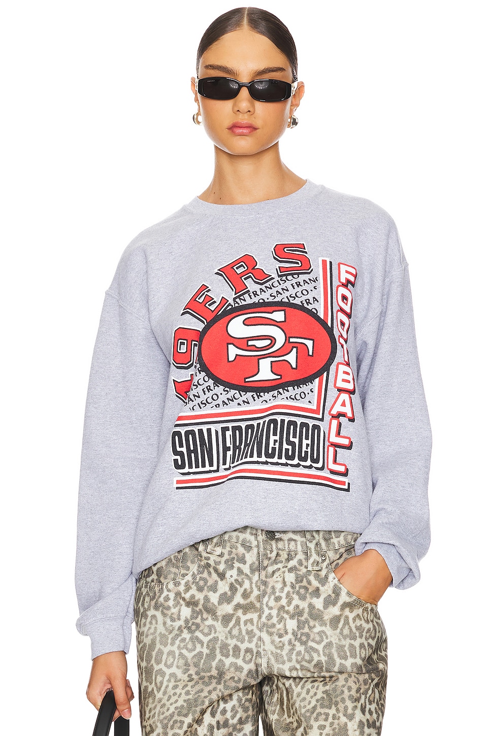 Junk Food 49ers Backfield Crewneck