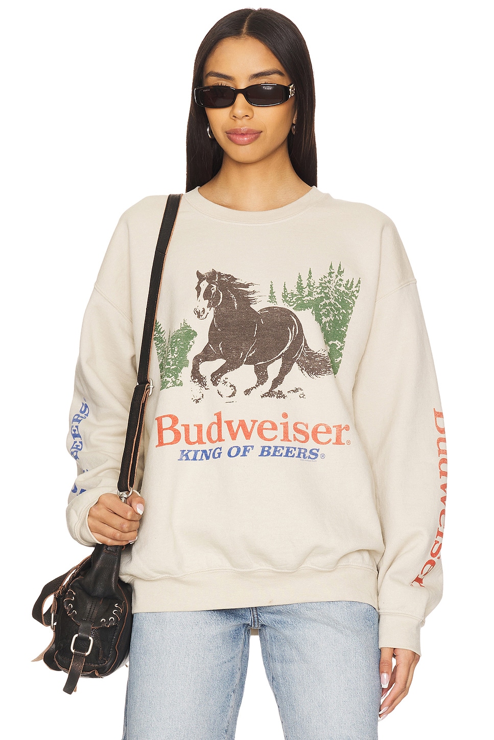 Junk Food Clydesdale King Of Beers Sweatshirt