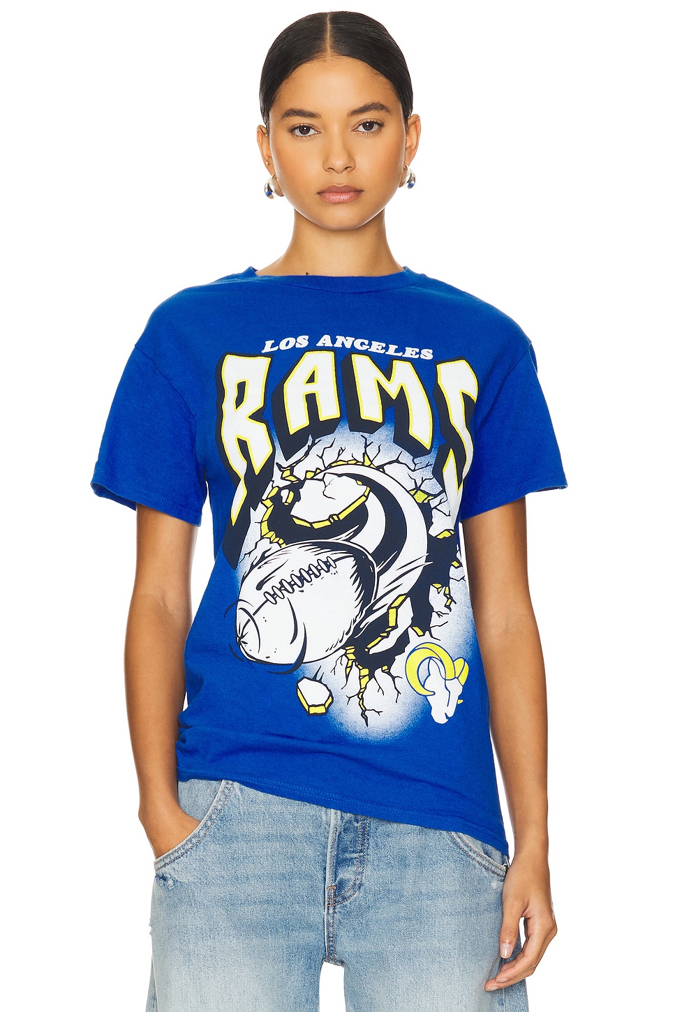 Junk Food Rams Breakthru Tee