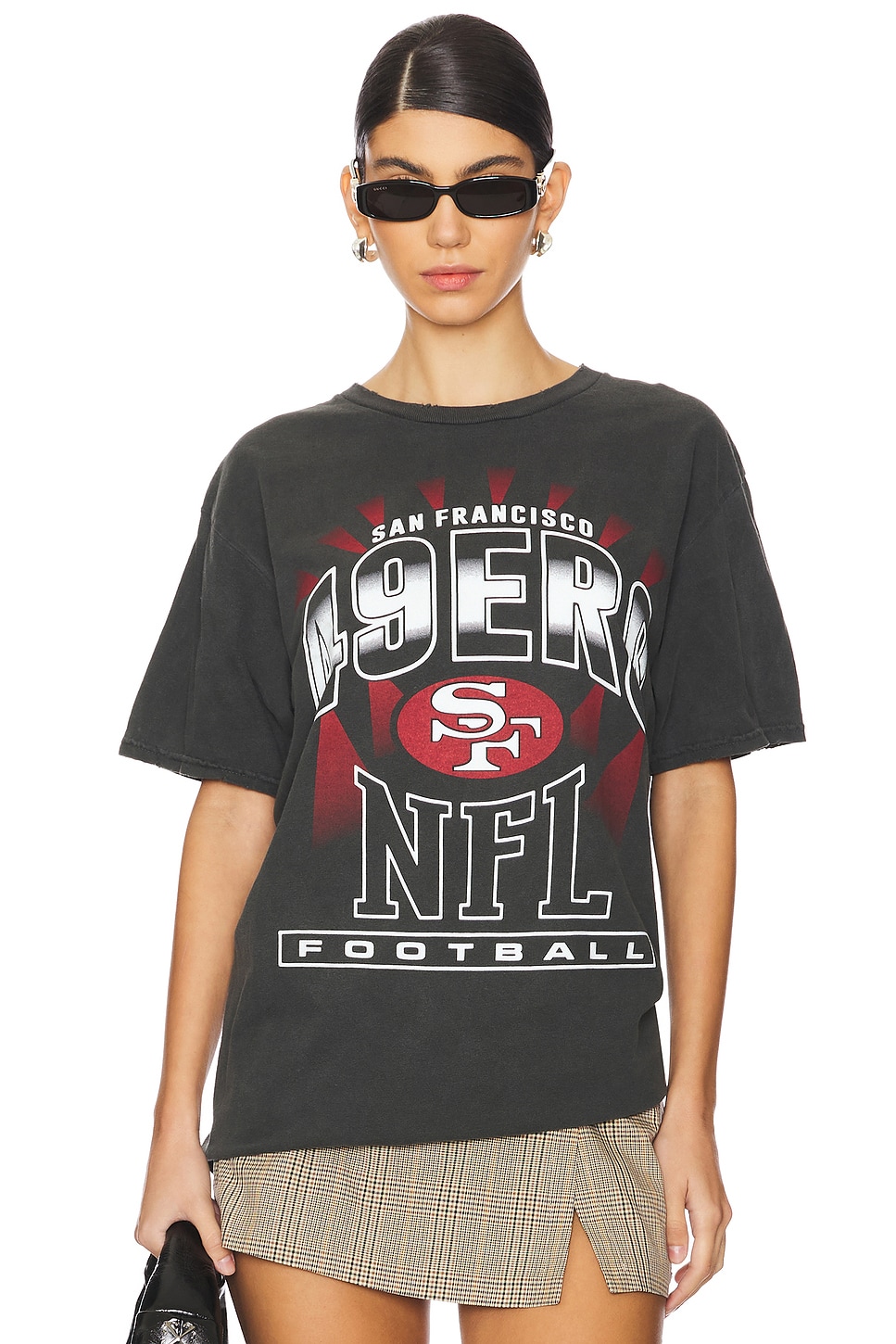 Junk Food 49ers Chrome Vintage Tee