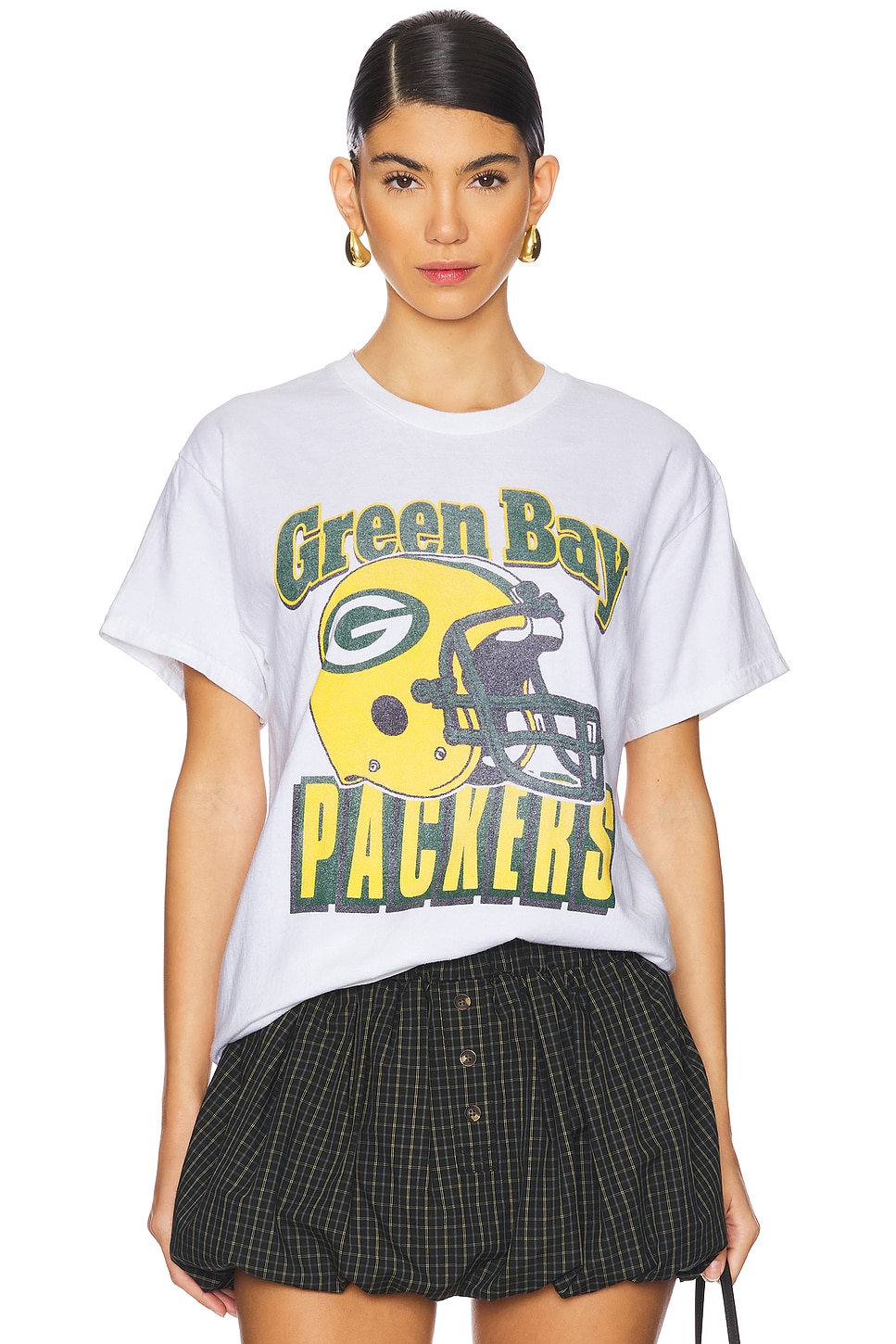 Junk Food Packers Throwback Helmut Tee