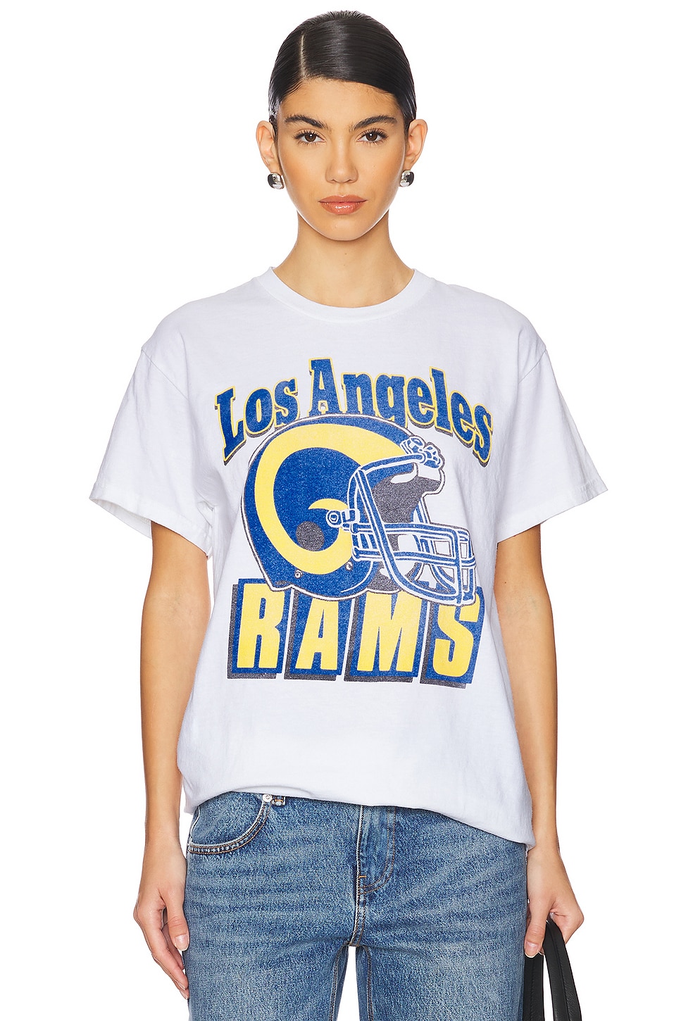 Junk Food Rams Throwback Helmut Tee