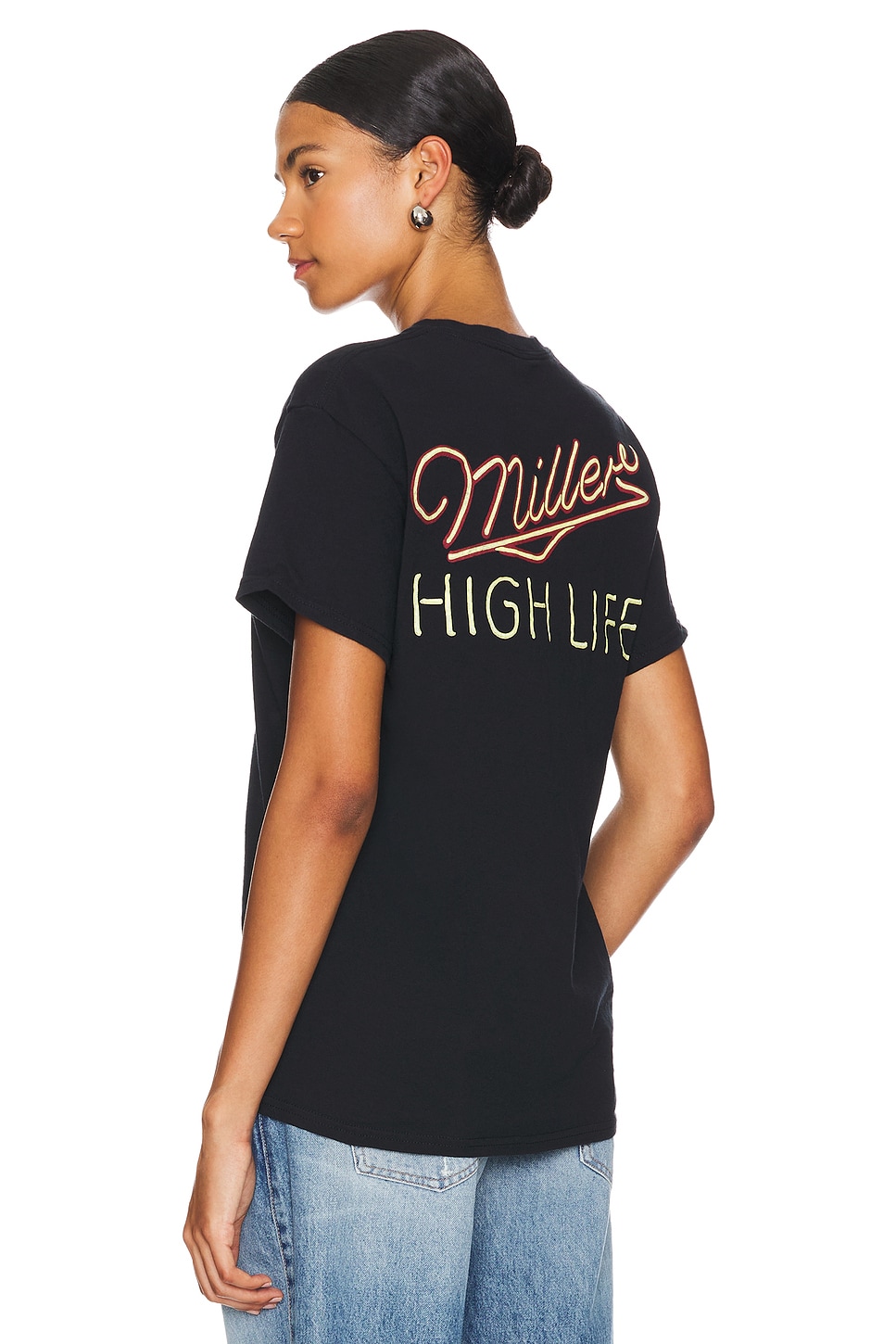 Junk Food Miller High Life Neon Tee