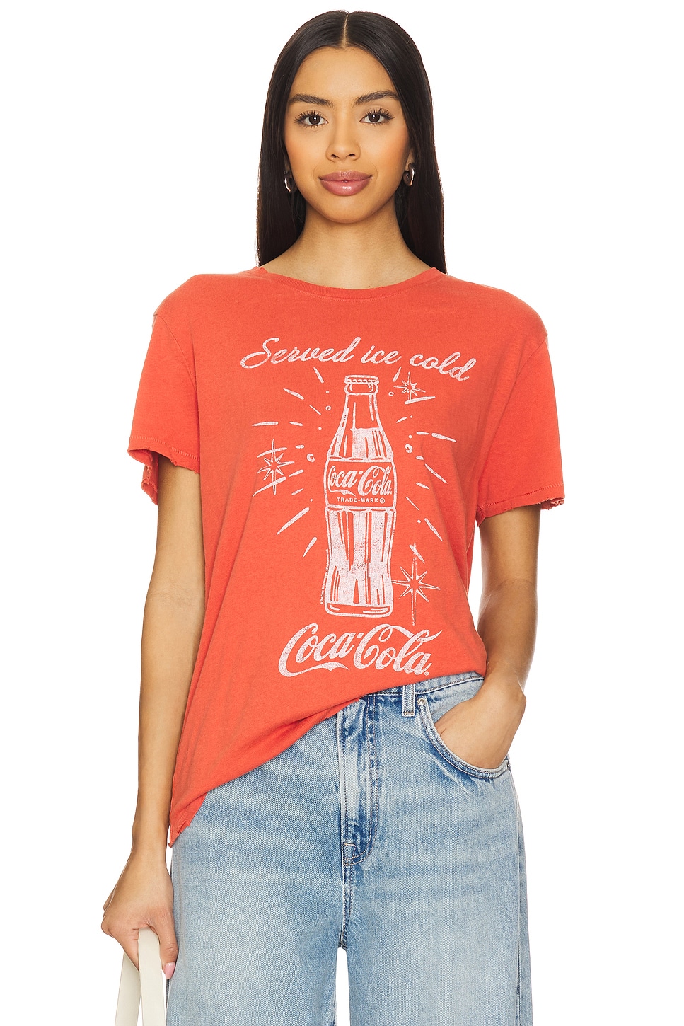 Junk Food Served Ice Cold Vintage Tee