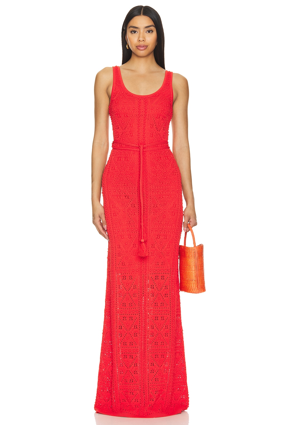 Karina Grimaldi Giulia Knit Maxi Dress